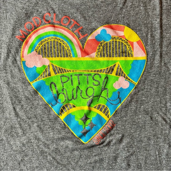 Special Edition Rare ModCloth Pittsburgh Shirt - Picture 3 of 4